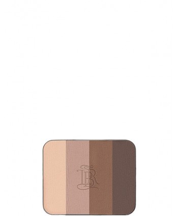 Eye Shadow Tage with Pink Fine Leather Compact Case