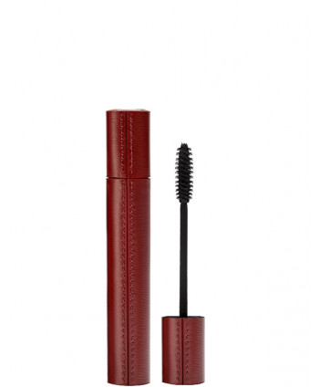 Mascara Le Serum Noir with Chocolate Fine Leather Sleeve