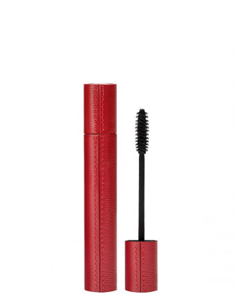 Mascara Le Serum Noir with Red Fine Leather Sleeve