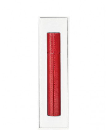 Mascara Le Serum Noir with Red Fine Leather Sleeve