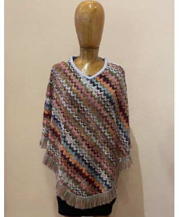 Poncho PO8156 AZZURRO