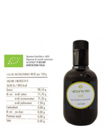 Olio Extravergine di Oliva Biologico Blend 250ml