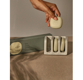 Soap Holder Mini TRIO for Travel size (Body + Shampoo + Conditioner)