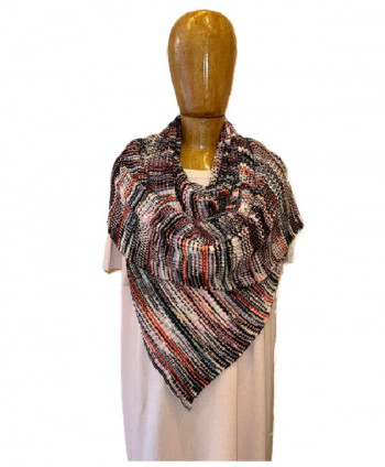 Stola MD9838 01 NERO / ARANCIO