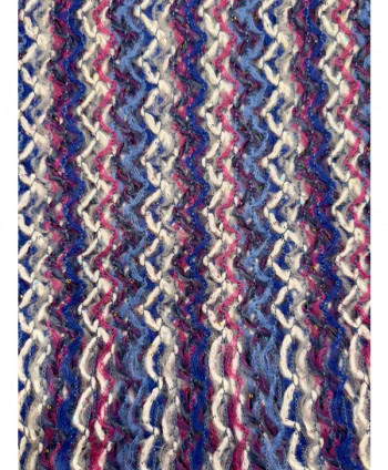 Stola PSDA393.02 Paillettes Blu