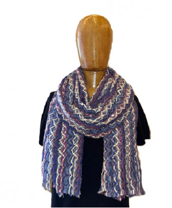 Stola PSDA393.02 Paillettes Blu