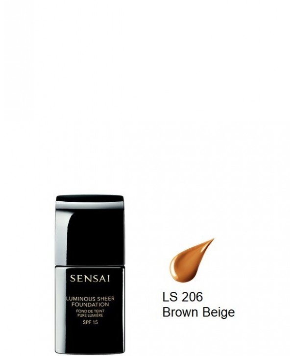 Luminous Sheer Foundation spf15 LS206 Brown Beige (30ml)